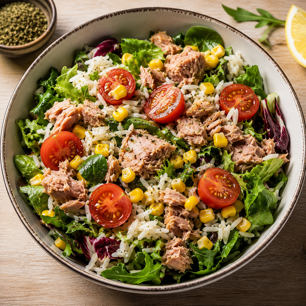 Ton Balıklı Bowl